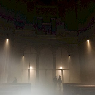 Nun da der Nebel fällt - Performance in St. Ludwig - There will be blood